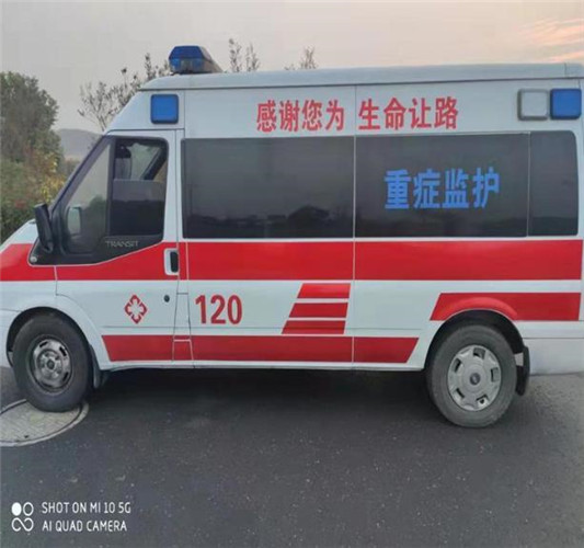 青铜峡救护车出租服务案例3